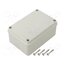 686.205 Enclosure: multipurpose; X: 86mm; Y: 128mm; Z: 58mm; SCABOX; grey TWEr4M14vxuRbADStlwEdvfWvMdWf4oD1NVXcAZrhEI