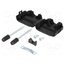 09670150424 Enclosure for connectors: D-Sub; D-Sub 15pin,D-Sub HD 26pin mpzAVr7AQuGMsn-jMVNK8d9kg6jQZbqOIcpWiKo0_zw