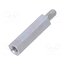 226X25 Screwed spacer sleeve; 25mm; Int.thread: M4; Ext.thread: M4; steel 9lr9Ls35rnHNcADNY9BERnFg_ISH58qxupRmMa74aZA