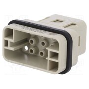 09120083001 Connector: HDC; contact insert; male; 16A; 500V; Han Q; PIN: 9; 8+PE 6AQA3bfANrEn1lL36PhTlKAwahHmM5XIwdu71K9k_k4