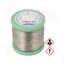 BROFIL 63 B2.1 0.8MM 500G Tin; lead-based; Sn63Pb37; 0.8mm; 500g; reel; 183°C; Flux: SW26 EPLUZWTWlFUv93AnD7XX5p-EuDi5iCtwwSLZI9QO13I