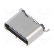 USB4235-03-C Connector: USB C; socket; SMT; PIN: 16; vertical; top board mount 7ix8fDrgm3SQOfnB9dF2hwvpR6yaeAe3mBUXWXlKZjc