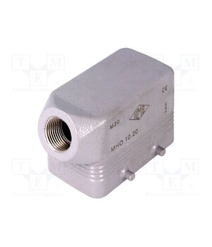 MHO 10.20 Enclosure for connectors: HDC; size 57.27; for cable; angled; M20 e15GVjpKPdrJeeHUH_K5W82xh2KcArwnUfwqUd3rias