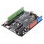 DFR0221 Controller; Arduino; ATMEGA32U4; 7÷12VDC; PWM: 7; Analog in: 12 E616mUam6BWB69khsWu5wzmeAJIqRyeUKeAqVG6Mym0