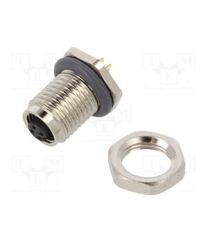 M5-04PFFP-SF7001 Connector: M5; socket; female; THT; PIN: 4; 1A; straight; 60V; 26AWG -f3Td6KLFvg-tEHQrFpWD2NTw2FGow7Qb9hi0PuhdjI