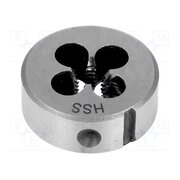 0071001000100 Threading die; high speed steel; M10; Ø: 25mm; Thk: 9mm nPJ76Y6AR1yYUOmbEx36dxWk7LzT--pdTM2PU2t4XKw