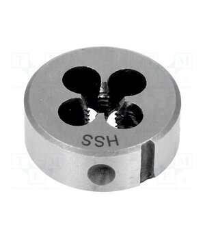 0071001000100 Threading die; high speed steel; M10; Ø: 25mm; Thk: 9mm nPJ76Y6AR1yYUOmbEx36dxWk7LzT--pdTM2PU2t4XKw