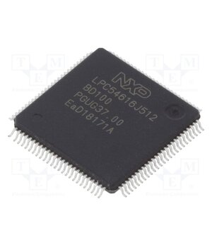 LPC54616J512BD100E IC: ARM microcontroller; 200kBSRAM,512kBFLASH; LQFP100 PLcwi1Sw6d8QkPj8nxqoYHZvalnB6fzvowWfXcstRXU