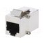 3101-CAT5E Coupler; Cat: 5e; 8p8c; RJ45 socket,both sides aZN5pFuKFd_L04yQtyN5owROvBHrqpJZHdIBAh0zpOE