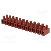 BM 93GFCS Connector: terminal block; 400V; with wire protector; brown; 4mm2 GfH3vGc239YdBpq2LrPG0gnkVtTr3MrAAOmdLX_wo60