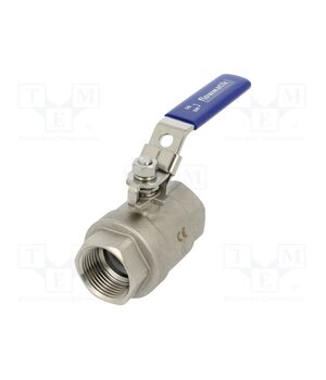 FMZK2 1 Ball valve; acid resistant steel AISI 316; PTFE; max.63bar C35N6CBlZKGAohm_imLlhzEcdn3zQzbE4XfrFiwW8wE