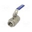 FMZK2 1 Ball valve; acid resistant steel AISI 316; PTFE; max.63bar C35N6CBlZKGAohm_imLlhzEcdn3zQzbE4XfrFiwW8wE