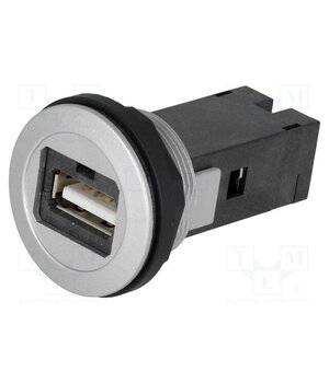 09454521901 USB socket; 22mm; har-port; -25÷70°C; Ø22.3mm; IP20; silver j1bJ_gp--Vc-PUv8i6vA2Qitcd5ac8h2FCDy5pplM0c