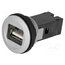 09454521901 USB socket; 22mm; har-port; -25÷70°C; Ø22.3mm; IP20; silver j1bJ_gp--Vc-PUv8i6vA2Qitcd5ac8h2FCDy5pplM0c