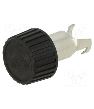 0031.1812 Fuse holder; 10A; on panel; black; 250VAC; UL94V-0; thermoplastic 8U9KZKqzmUR_sy4pAWFK63GXERrO5MlPHMGkflj-D6o