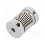 8.0000.1202.0404 Coupling; Ø1: 4mm; Ø2: 4mm; aluminium,stainless steel; -30÷120°C __8K9mRHVnZorwDDp17xdkpkT5UTXcuhaVGIDy28rYc