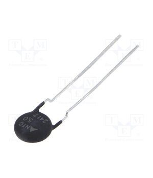 B57235S0509M000 NTC thermistor; 5Ω; -55÷170°C; 1.8W; ±20%; THT; 2800K; Pitch: 5mm kfJ5VF3fr_5AbWrLuLTkVhDy5ljUUmozGTHec2Jjrs8