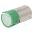 15200351 LED lamp; green; BA9S,T10; 24VDC; plastic; -20÷60°C m9HQPjtvSxP3DQonutTduuVbH5QLML3NCJhyRMDlbAU