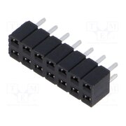 SLW-107-01-T-D Connector: pin strips; socket; female; PIN: 14; vertical; THT; 2x7 3f_il-KwNLA1jj6VscMaHRqu7wTfK3koMkZ8L8qSJos