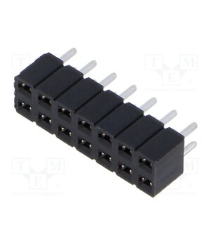SLW-107-01-T-D Connector: pin strips; socket; female; PIN: 14; vertical; THT; 2x7 3f_il-KwNLA1jj6VscMaHRqu7wTfK3koMkZ8L8qSJos