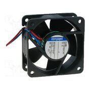 614NHH Fan: DC; axial; 24VDC; 60x60x25mm; 56m3/h; 41dBA; ball; 6850rpm FHPG-Bu7T_0G2EftokznGuIPhciQlP_xFWfFYaUnHY8