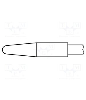 C245107 Tip; conical; 3mm; longlife e6QmzPxbLXRAXee-OZ8OcEgj8B8wCpSNyqTnAD_G9EY