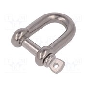 SZE-D6-A4 Dee shackle; acid resistant steel A4; for rope; 6mm nsY9dxUvHWB63tQhuBteTHrDAlcc2m14MC0iB3vr32g