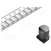 EEEFH0J101XL Capacitor: electrolytic; low ESR; SMD; 100uF; 6.3VDC; Ø6.3x7.7mm lwbNQo6wn0JyMiHMlFPbP5PUnqA4Kyu7unyTUhozaGI