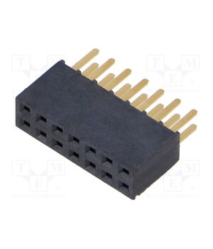 SSW-107-02-G-D Connector: pin strips; socket; female; PIN: 14; straight; THT; 2x7 tNQO0Lq39m3oFRNLAJ3zDY1SYfhBvSYmpRTXqHfyv40