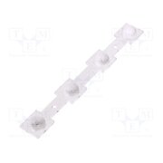 C16588_DAISY-4X1-W LED lens; rectangular; transparent; 50° xzXno9iWD82s7lVG-HO0j7dAaOdI6RCcYML3e3yvcz0