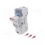 485220 Fuse holder; 14x51mm; for DIN rail mounting; 50A; 690VAC; Poles: 1 aaw9orh-zRbPm3nYczS3fadzF4THHPSc_U3pWLzxTIU