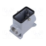 MAP 10 YC232 Enclosure for connectors: HDC; size 57.27; for latch; high; M32 w1uOojP2r6HZj0roE2RNK59ohSHTtBsDfM01ytfkNEA