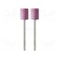 M.2055 Grindingstone; Ø: 10mm; Ø: 3mm; 2pcs; aluminium oxide; Bit len: 12mm q6RQ590gmMUJ2sYGaeOU_7YhYxC4Et1ofSq3YEEByX0