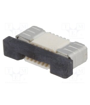 PCA-6K-06-HL-3 Connector: FFC/FPC; SMT; 0.4A; 100V; PIN: 6; 0.5mm; horizontal; 30mΩ LvX8HdSqxATcnM_ilE1B61xePs2s_Gh_lk-NKZWlxNE