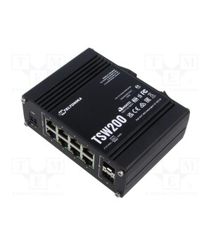 TSW200000050 Switch PoE Ethernet; unmanaged; Number of ports: 8; 7÷57VDC; RJ45 rXrH7EtiSkhx5ji2tIECUoJ6AkxW6T2b6O1s2AXgk58