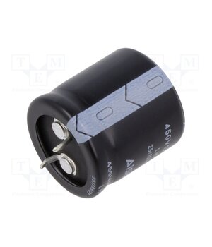 ELH2WM121P25KT Capacitor: electrolytic; SNAP-IN; 120uF; 450VDC; Ø25x25mm; ±20% edmiS3wEHFP_fYqcdKf04aFs40D7l-vQ3S5nx7CbrWk