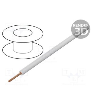 60.7200-29 Wire; FlexiPlast-E; 1x2.5mm2; stranded; Cu; white; 750V; 32A; 100m PZUY3J4NnHb6tBl5ZX5zOgASHm1Niyj3_ke6tae6il0