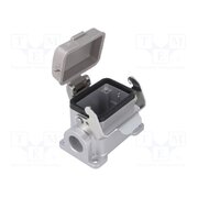 C14610F0068061 Enclosure for connectors: HDC; size E6; with latch; with cover rDXKnc-gdxkwtA9ILJNcWGgJSWMq-79a4IK09J2-XZk