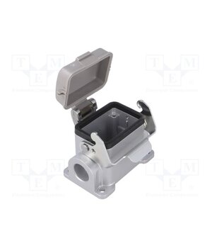 C14610F0068061 Enclosure for connectors: HDC; size E6; with latch; with cover rDXKnc-gdxkwtA9ILJNcWGgJSWMq-79a4IK09J2-XZk