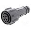 EXP-0911/04/S Connector: circular; plug; female; PIN: 4; 18A; 600V; EXPlora; IP68 mMZ7_zlcadmJDpd3XXxmBEZJm6pCHi0uvvw2aCMTwxU
