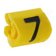 515-01674 Markers; Marking: 7; 1÷3mm; PVC; yellow; -65÷105°C; leaded; HGDC1-3 qgjB_cWeHlIdKyTPZw_jSyMqj1YLN-NK264LatUFKF8