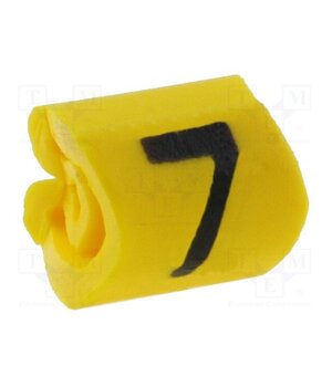515-01674 Markers; Marking: 7; 1÷3mm; PVC; yellow; -65÷105°C; leaded; HGDC1-3 qgjB_cWeHlIdKyTPZw_jSyMqj1YLN-NK264LatUFKF8