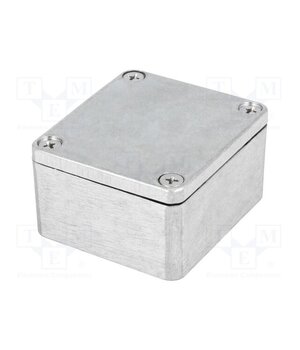 G104-IP67 Enclosure: multipurpose; X: 58mm; Y: 64mm; Z: 35mm; aluminium; IP67 E0xBU4dujpSTGIe-dpLjn1k1xIdKOoG0F_NHOT5lM-4