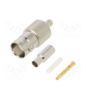 112160 Connector: BNC; plug; female; straight; 50Ω; soldering,crimped H0eUyEm9b097OOx-peoucDZiOGDaG2PLAewOGAI1k94