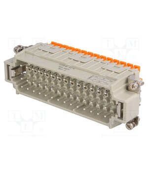 CDSHM 42 N Connector: HDC; male; CDSH; PIN: 42; 10A; 400V; 42+PE; size 104.27 R0lNNAB96GmP0vOJCcJwsQvdUmJbZXbsgQMgZuh177Y