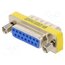 DS1082-02-15M8LNCC Transition: adapter; D-Sub 15pin male,D-Sub 15pin female fbEvcTxMO_1aJyyFmnnxDBPBmsaMgYPpPGjEkF2i4gY