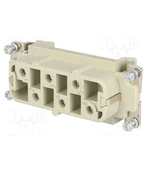 09310062701 Connector: HDC; contact insert; female; 35A; 690V; Han® HsB; PIN: 6 kPOItU6r5i0YUXK7lb8ZaYrXy6FFRu1q1hktn6y78ik