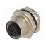 M12A-05PFFS-SH8001 Connector: M12; socket; PIN: 5; female; 60V; IP68,IP69K; soldering 62JIUiZrRHl4Dyzni-9Dm496nsWgoPtPuR3H1fTL7dY