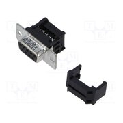 L17DEFRA09SC309 Connector: D-Sub; PIN: 9; socket; female; straight; IDC; 3A; black wIw-gnFxXllnDyxos8oXJUtoyMNw6T7X9HQH8vV-bIA