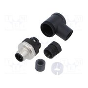 1681101 Connector: M12; plug; PIN: 4; male; 250V; angled 90°; screw terminal KFC6tM_ySGP3fVTibVJv1df5Yuy0gVqIzYR5Kh0LDQg